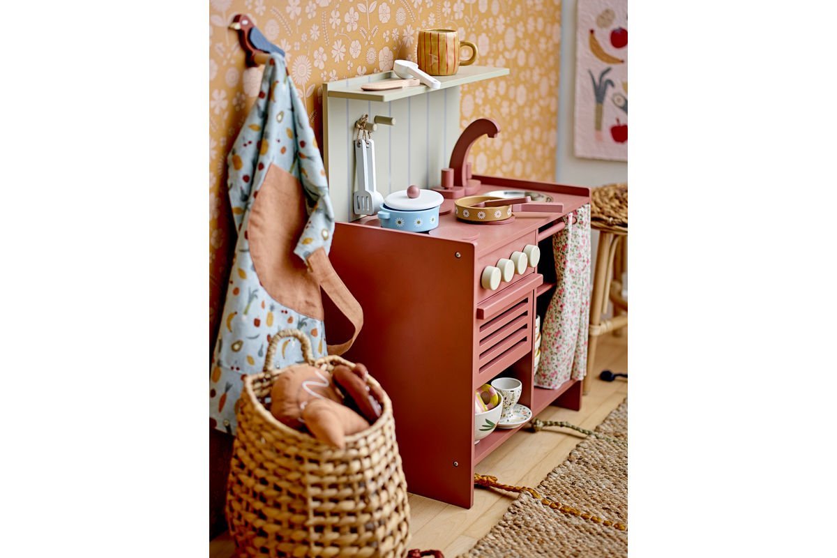 Spielküche Levin – Mini-Ofen aus Holz für Kinder