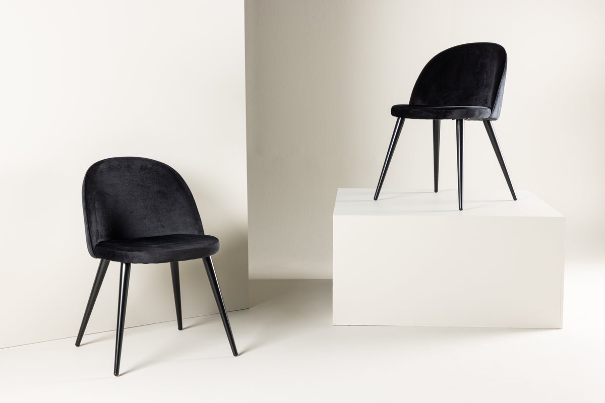 2er Set - Stuhl Brothers in Schwarz oder Grün