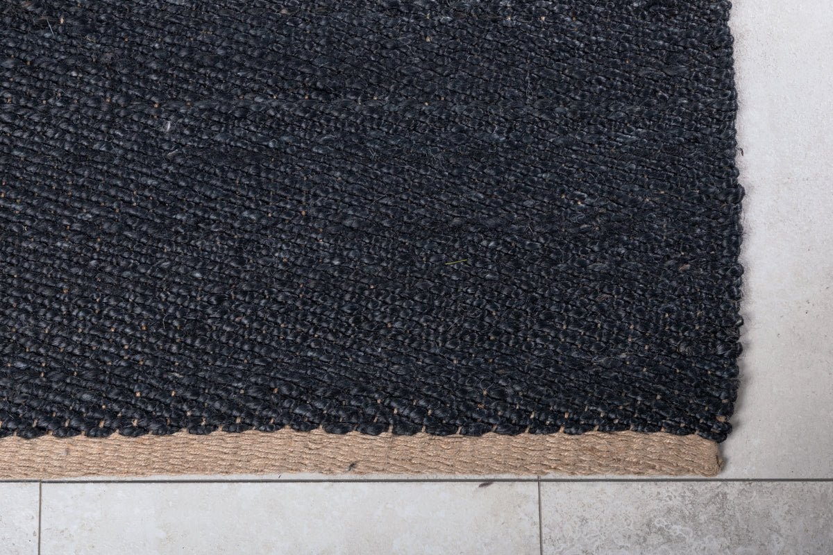 Garten Teppich Matty - 240x170 in Schwarz