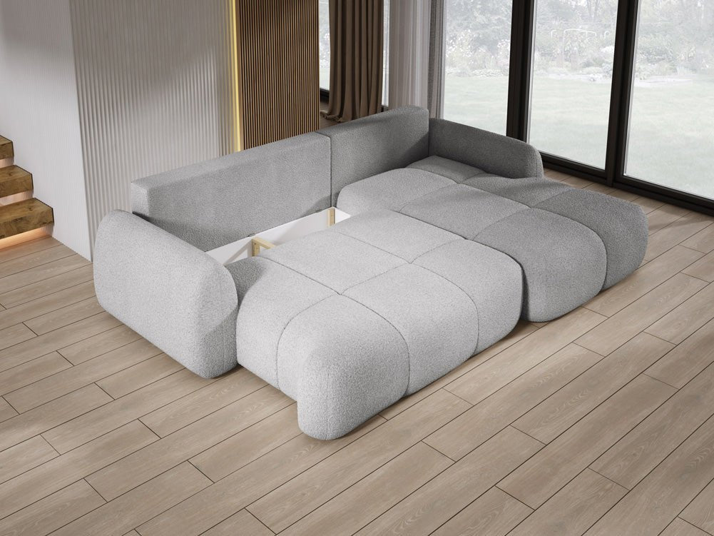 Designer L Sofa Coco in Bouclé