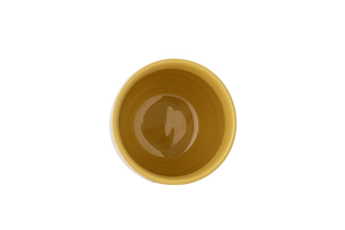 Tasse Suma – Gelb, aus Steingut