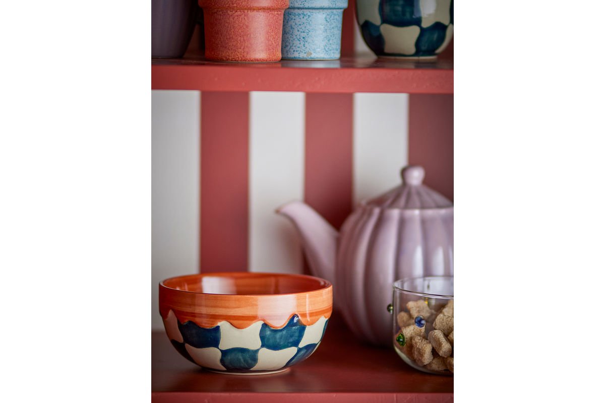 Schalen-Set „Tavira“ – Buntes Steingut (4-teilig)