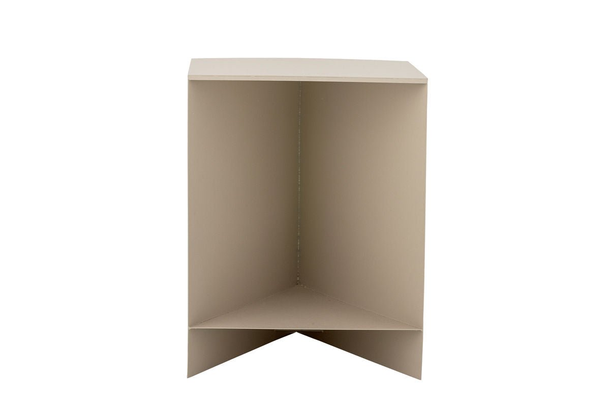 Beistelltisch Aira – Metall in Naturton