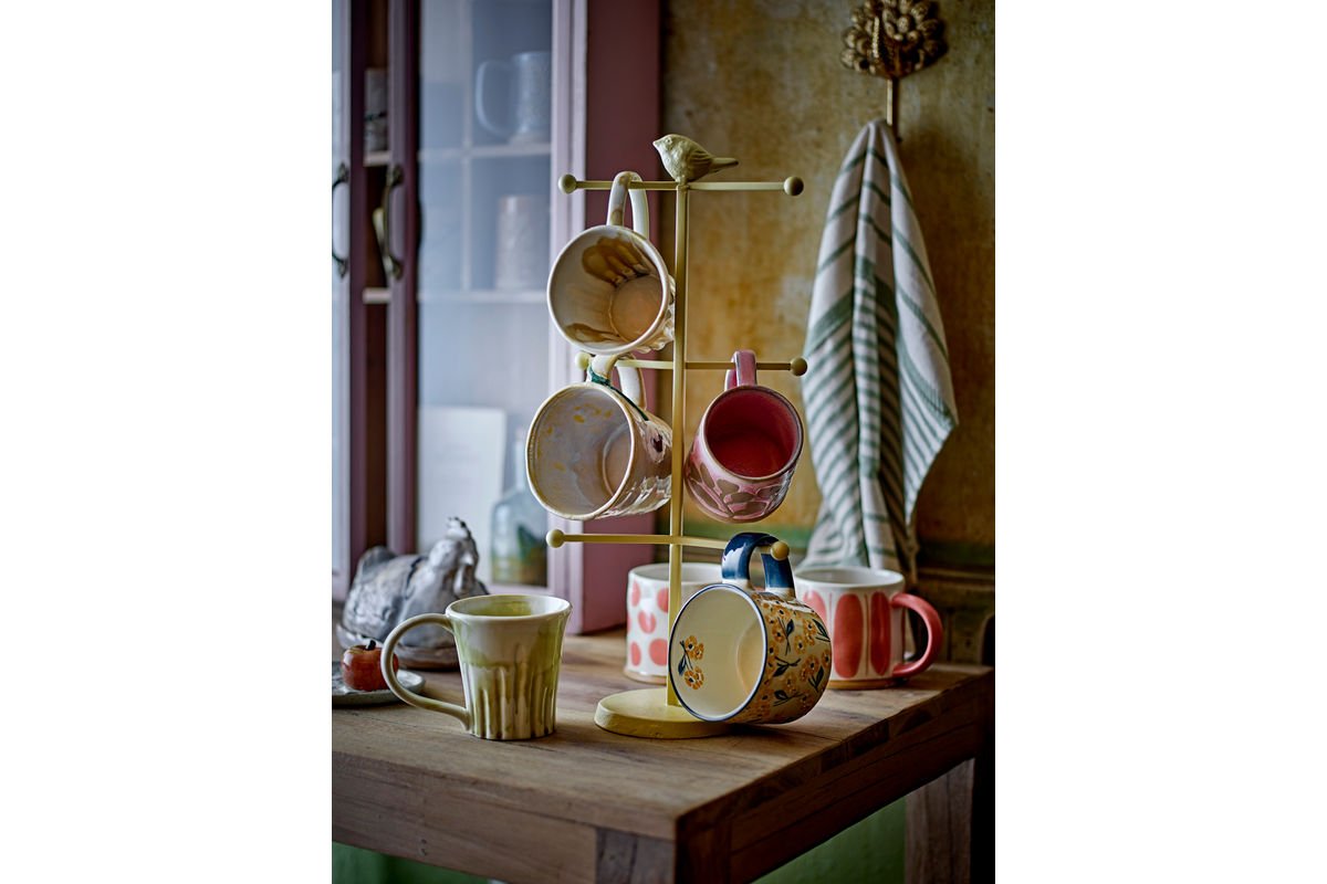 Becher-Set „Verdo“ – Grünes Steingut (4-teilig)