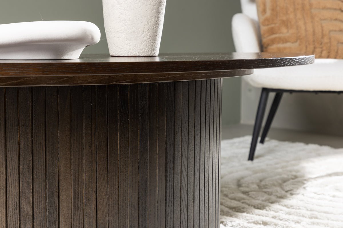 Couchtisch Wario - in Mokka Holzoptik