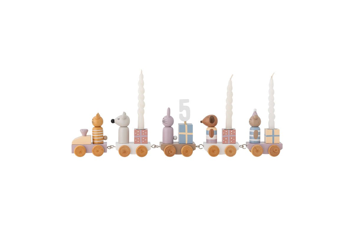 Geburtstagszug Kyoto – Bunte Geburtstagsdekoration für Kinder