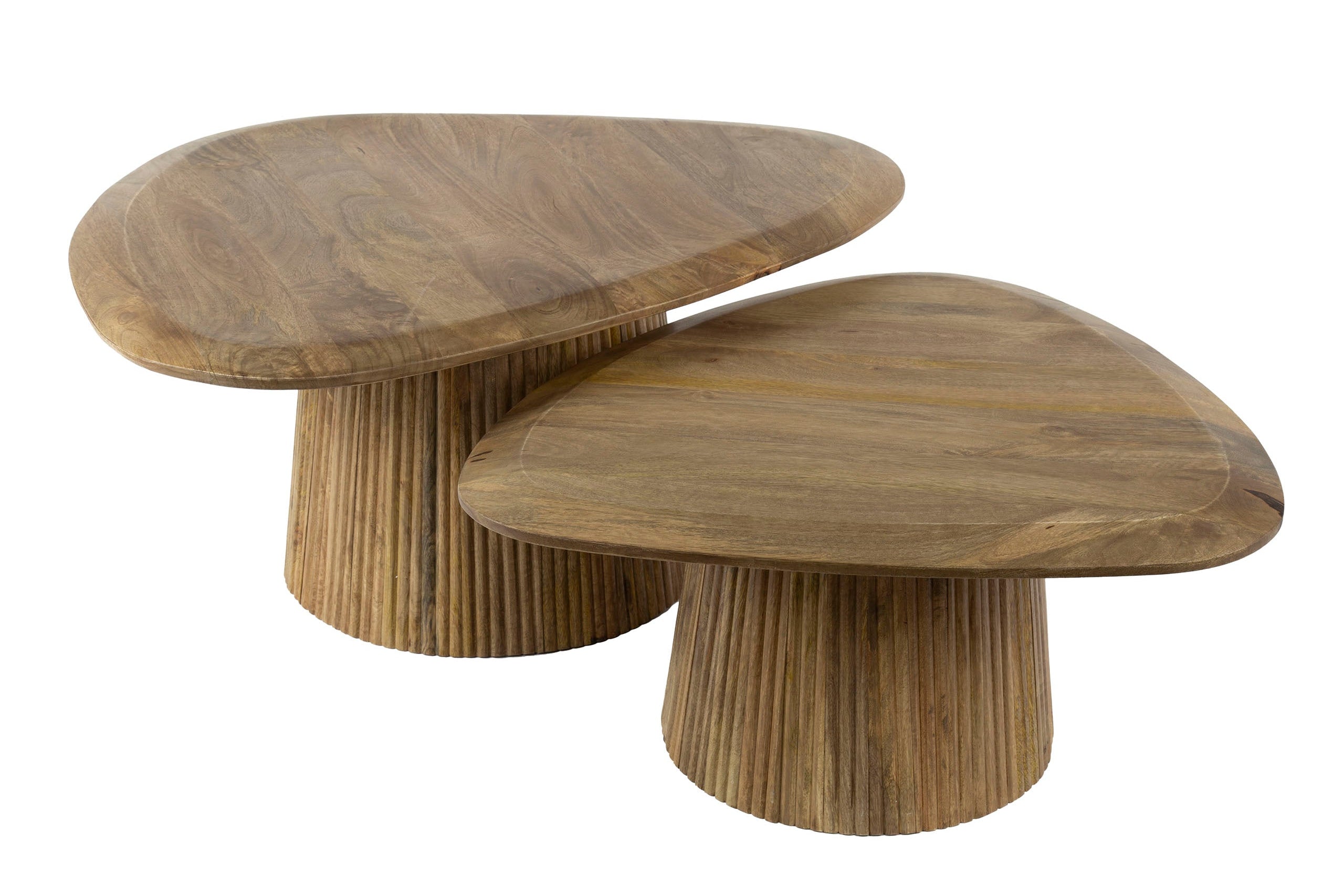 Couchtisch Arenza - 2er Set aus Mangoholz