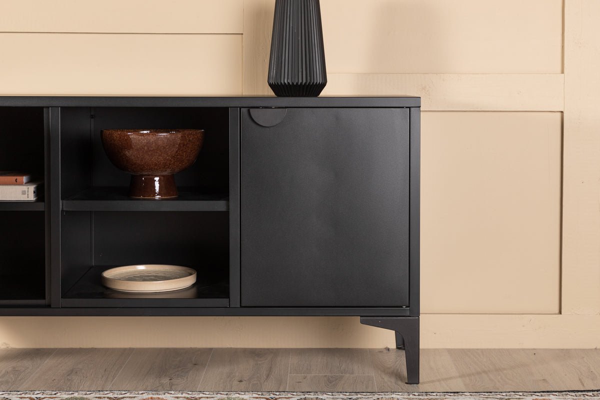 Designer TV-Lowboard Aureon – Modernes Design in Beige oder Schwarz