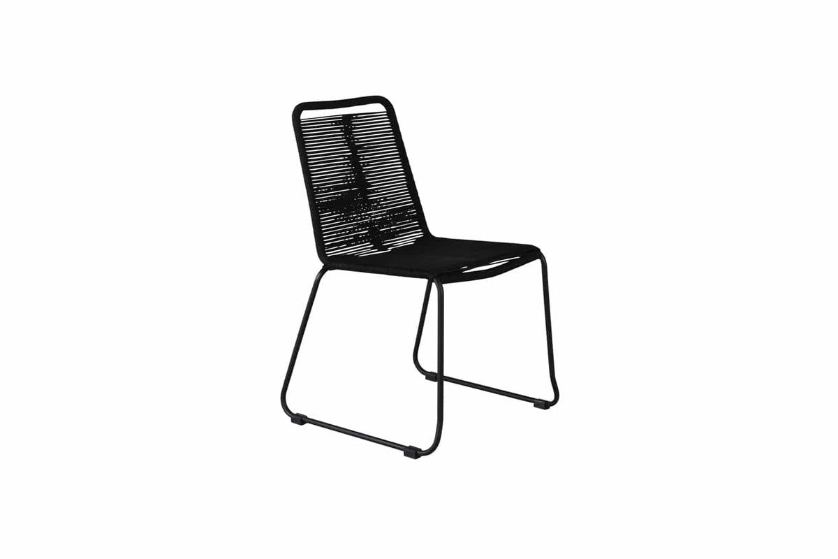 2er Set - Gartenstuhl Lina aus Metall/Polyester