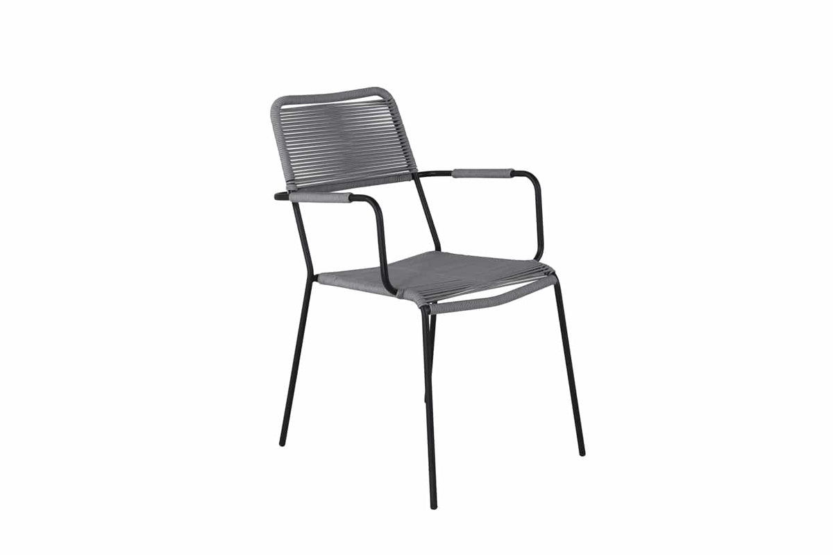 2er Set - Gartenstuhl Marla aus Metall/Polyester