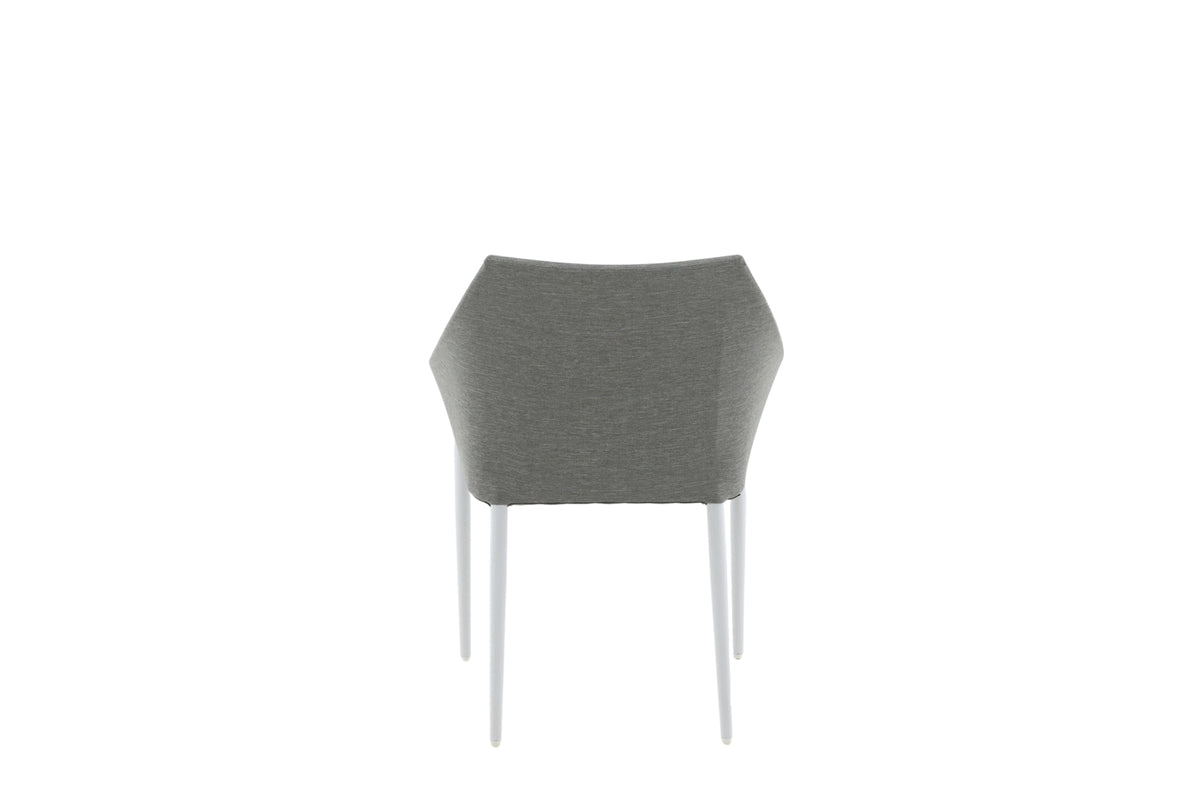 2er Set - Gartenstuhl Sophia aus Aluminium/Polyester