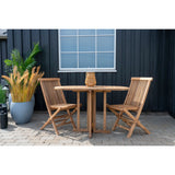 2er Set - Gartenstuhl Voler aus Teakholz