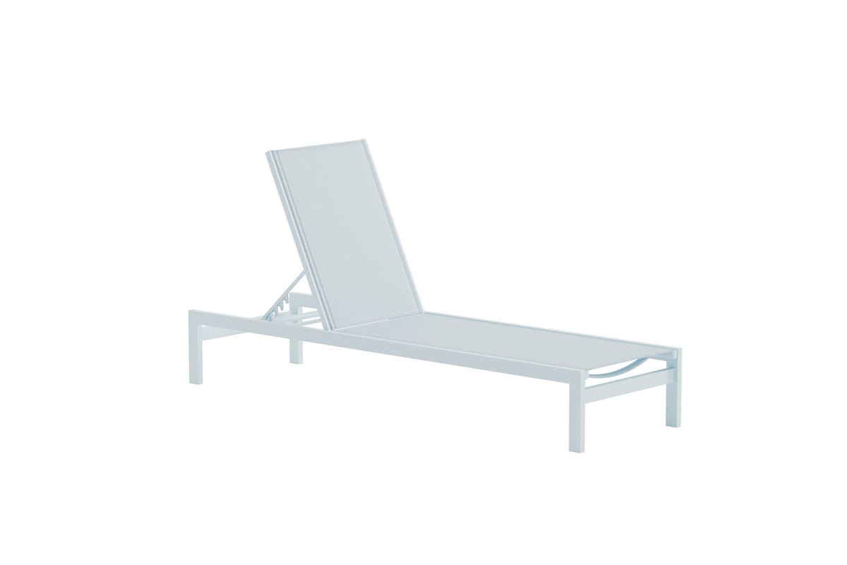 2er Set - Sonnenliegen "Arvella" aus Aluminium & Textilgewebe in 2 Farben