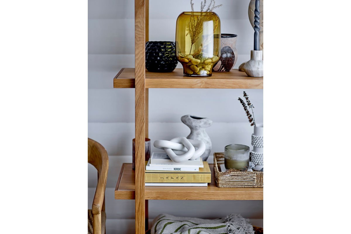 Vase „Marena“ – Terrakotta in Grau