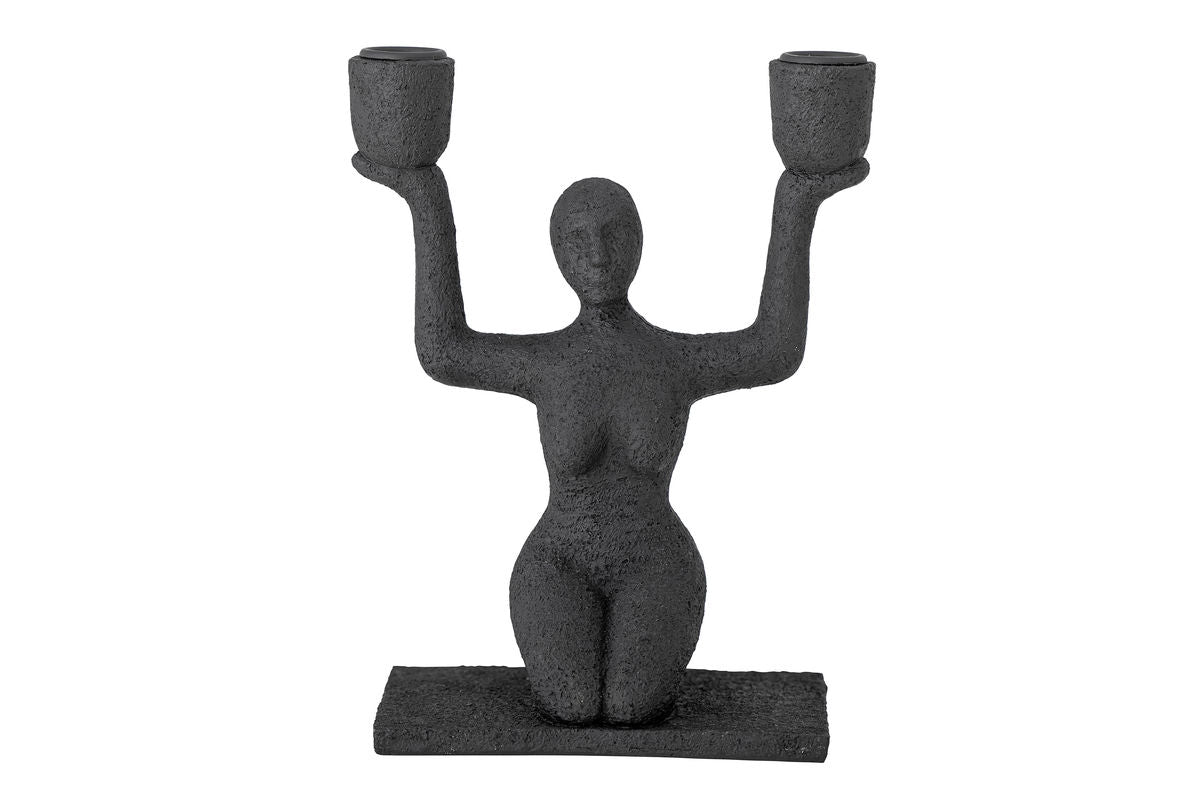 Kerzenhalter "Meditation"- aus Polyresin