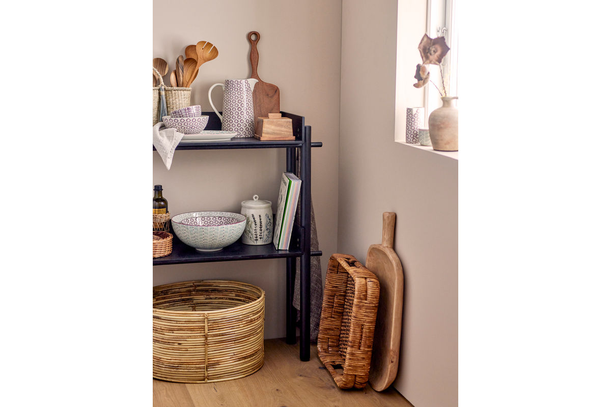 Schale Livia – Steingut mit dekorativem Muster in Grün