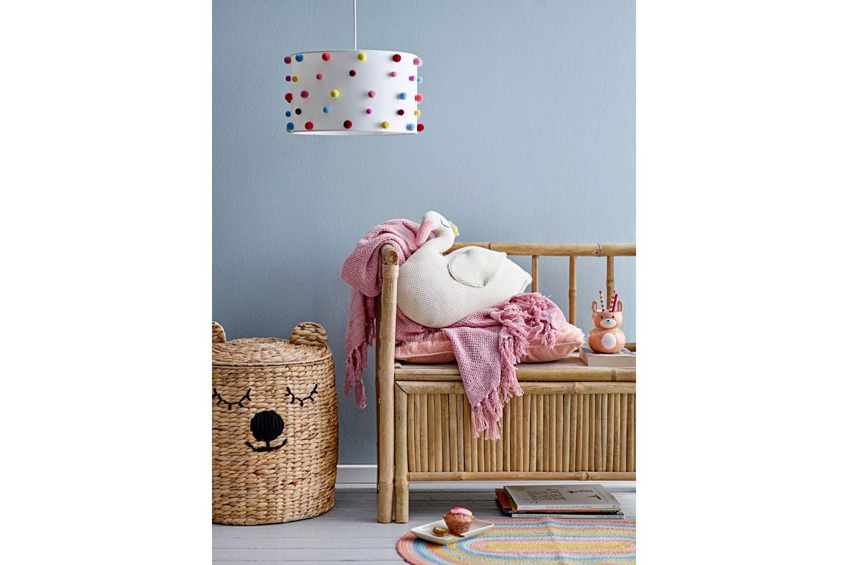 Aufbewahrungskorb Lino – mit Deckel aus Wasserhyazinthe