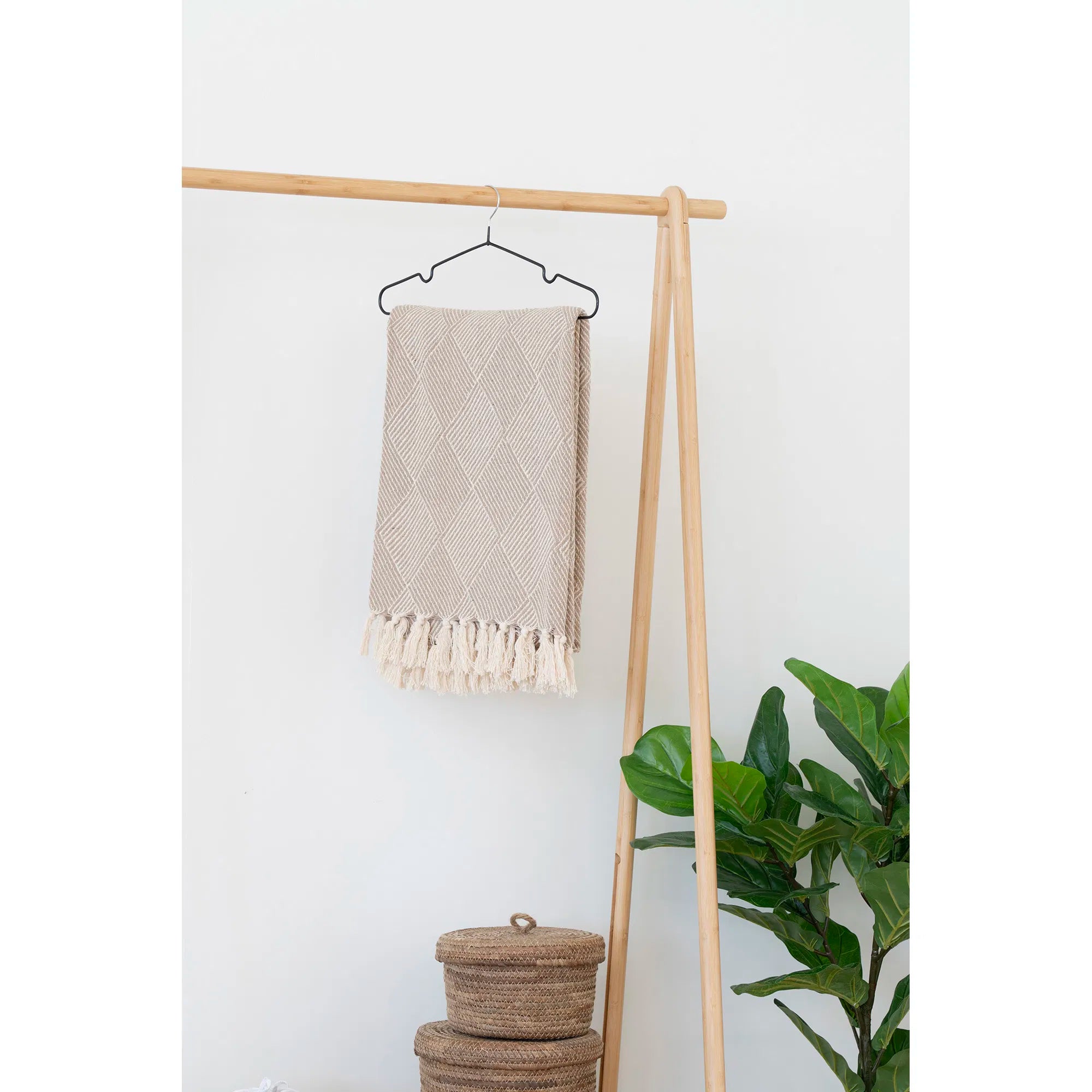 Tagesdecke Benno 130x180cm, Taupe