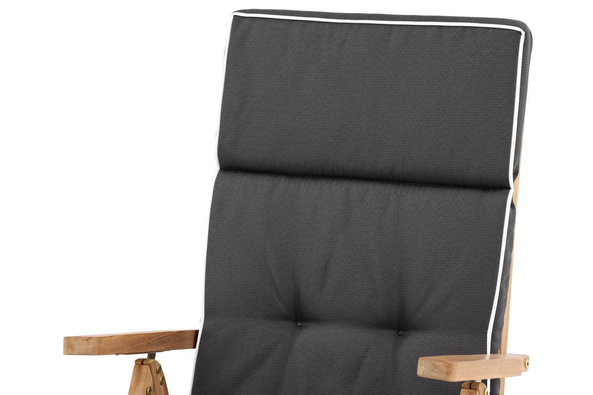 Garten Stuhlkissen Cosy - aus Polyester Grau