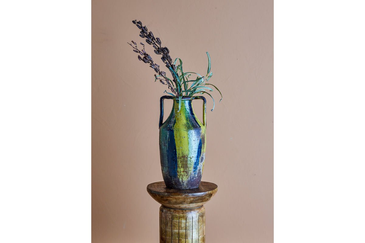 Vase „Terra Vida“ – Bunte Terrakotta