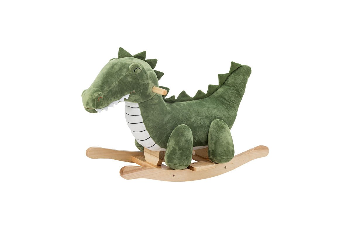 Schaukeltier Rio für Kinder – Krokodil in Grün