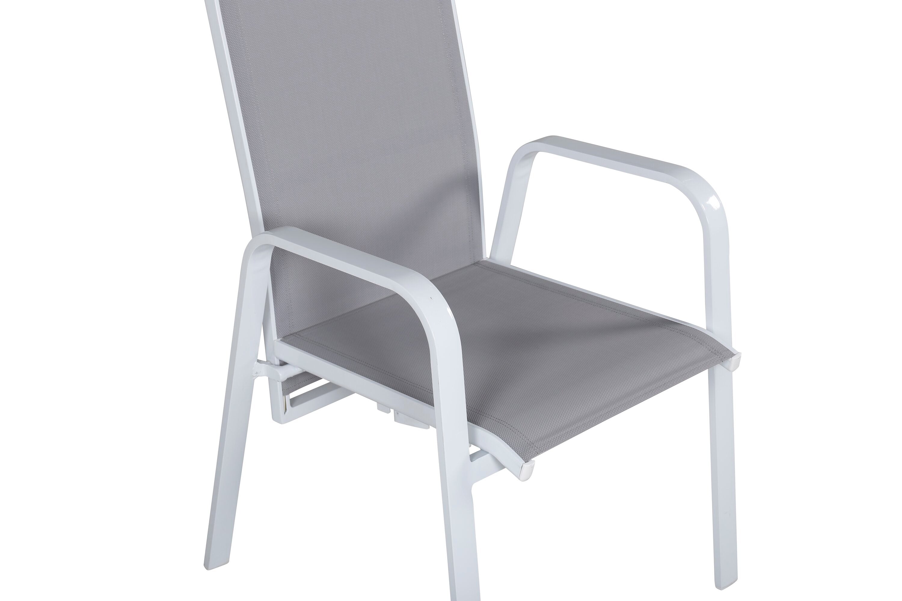 2er Set - Gartenstuhl Bossa aus Textilene/Aluminium