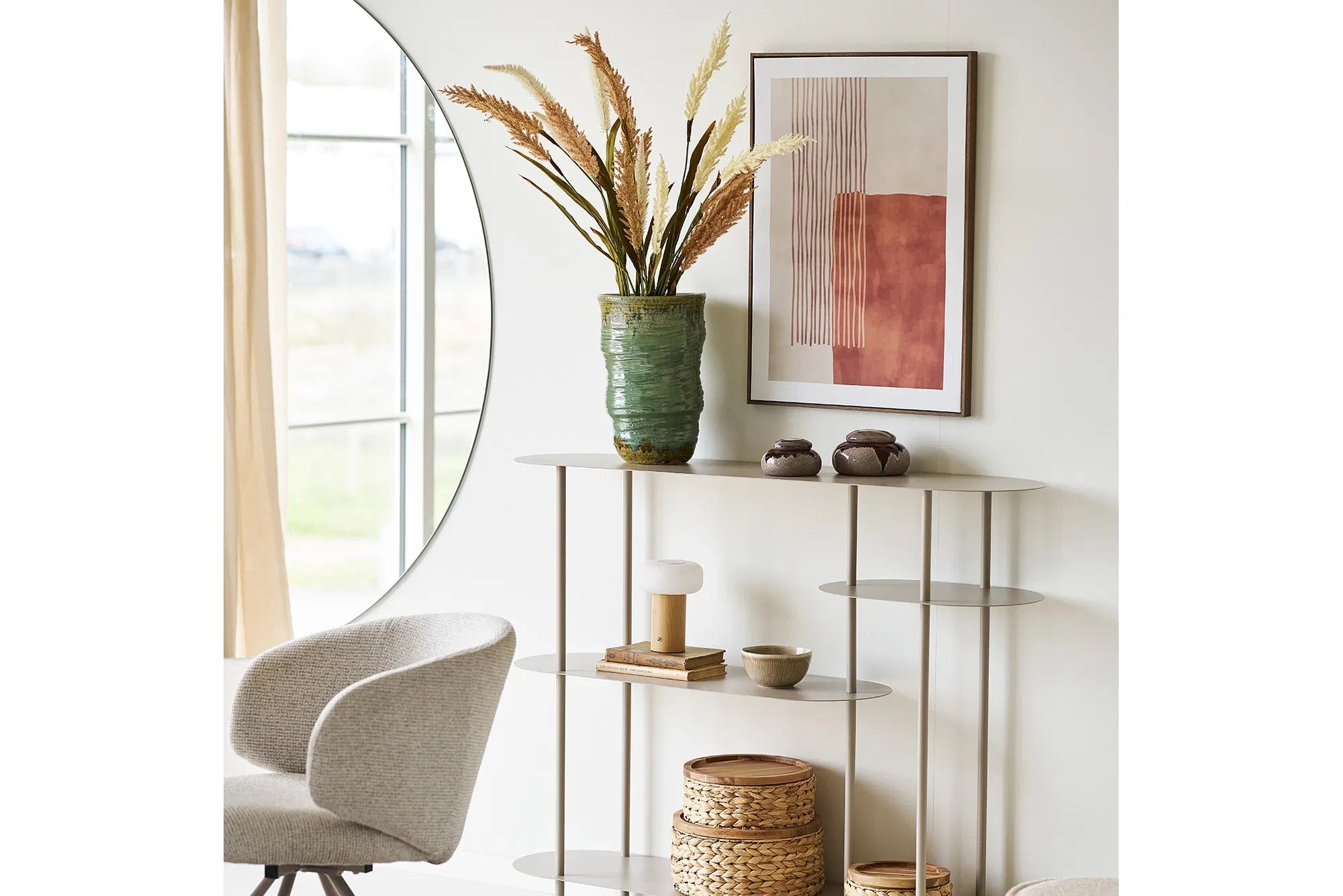 Poster Alvenor– Illustration mit Rahmen