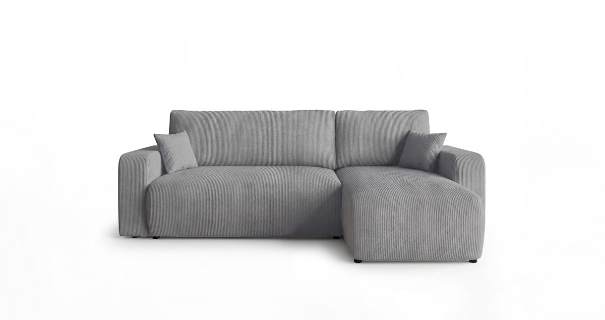 Designer Sofa Calva mit Schlaf- und Klappfunktion in Cord