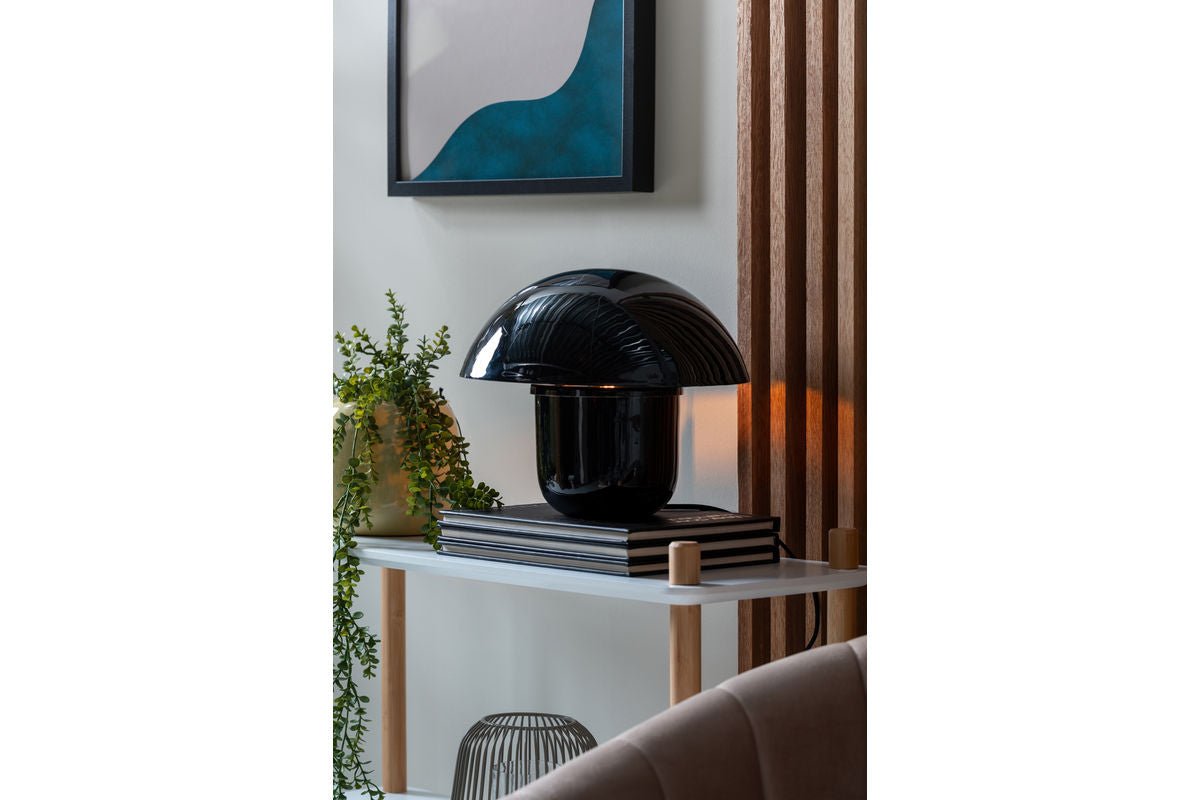 Tischlampe Fungi - Designleuchte aus Eisen in Pilzform