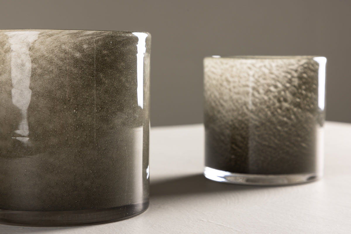 Laterne Eddie - Laterne aus Glas in verschiedenen Farben