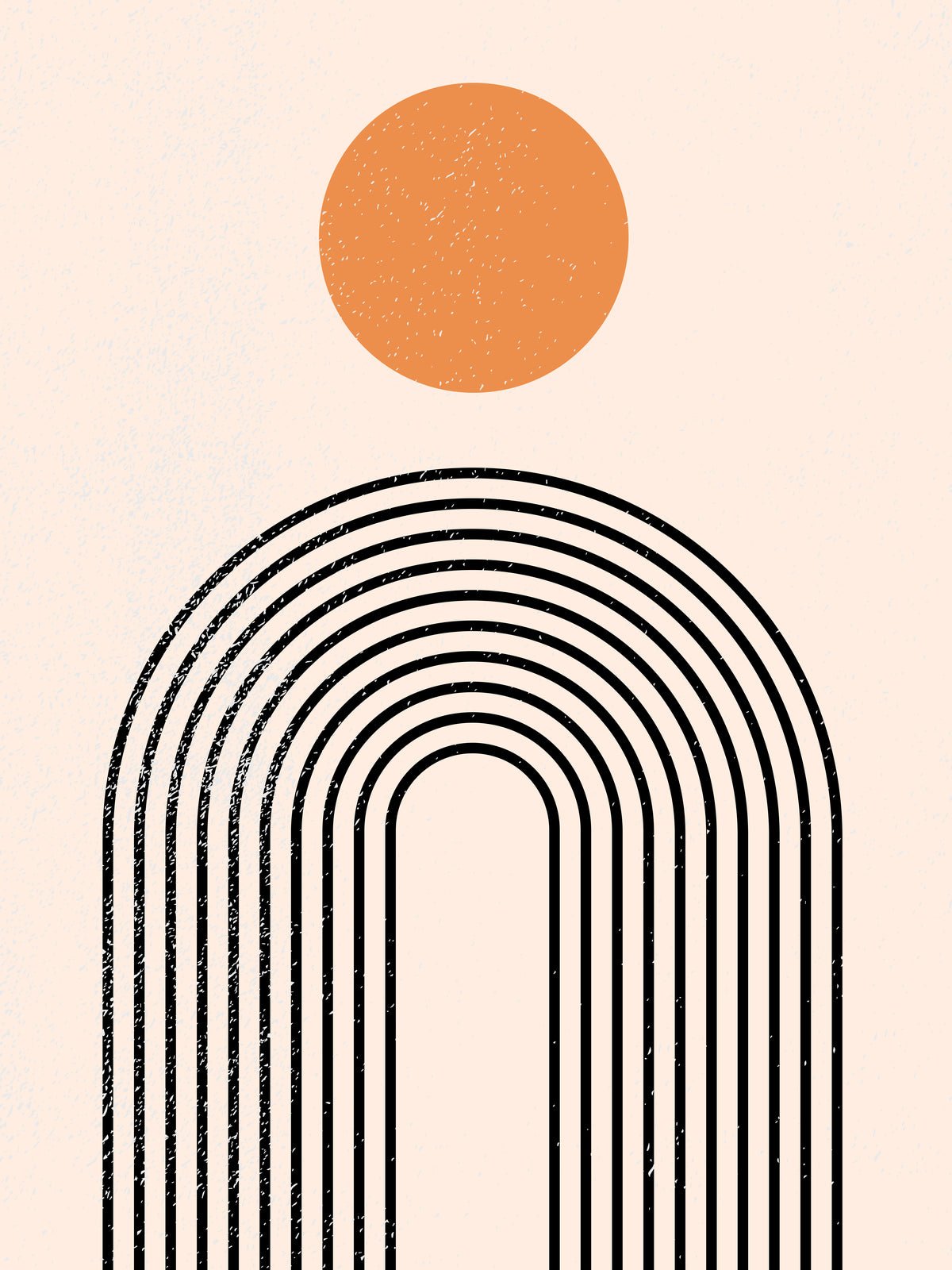 Poster Zenith aus hochwertigem Papier