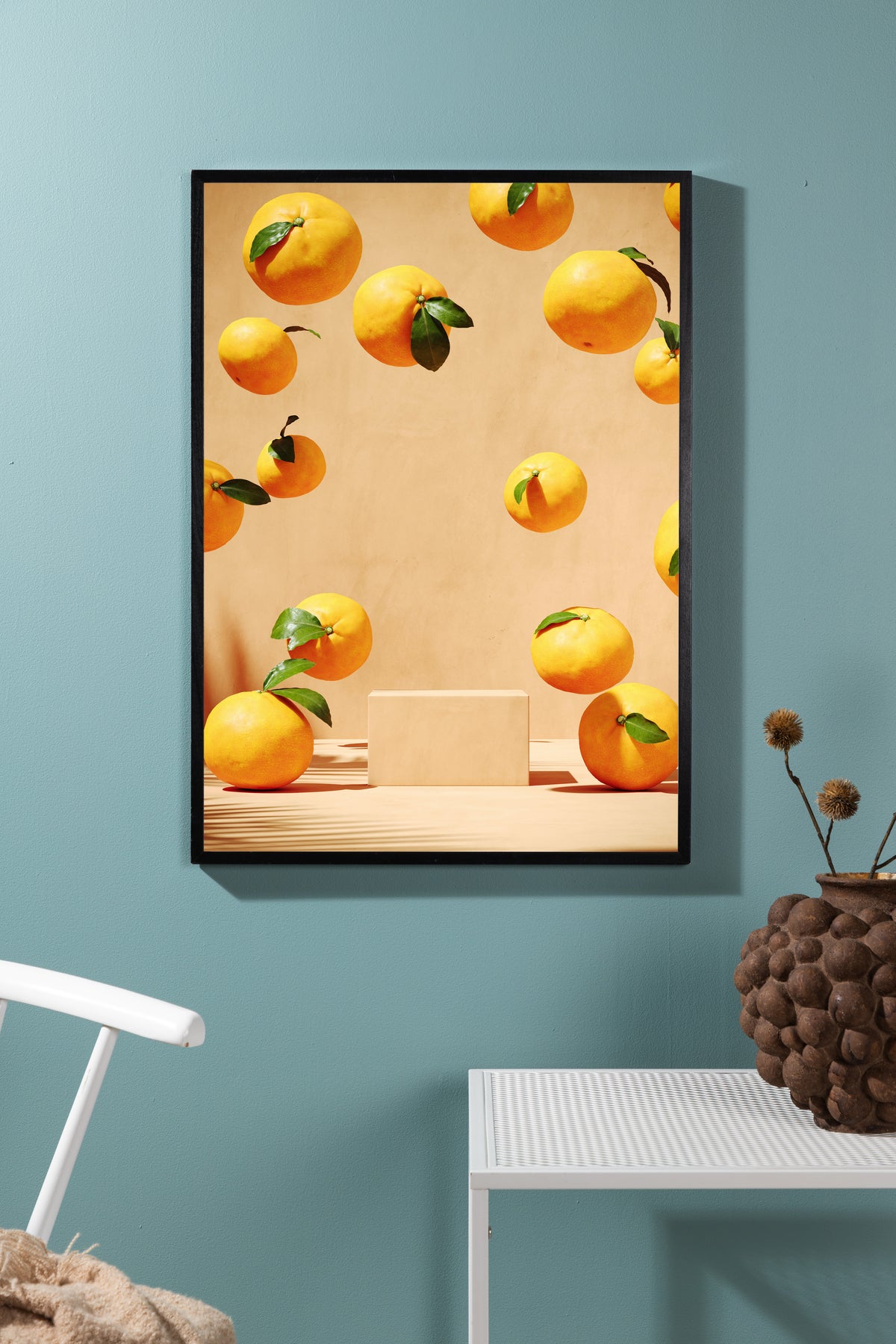 Poster Just Orange aus hochwertigem Papier