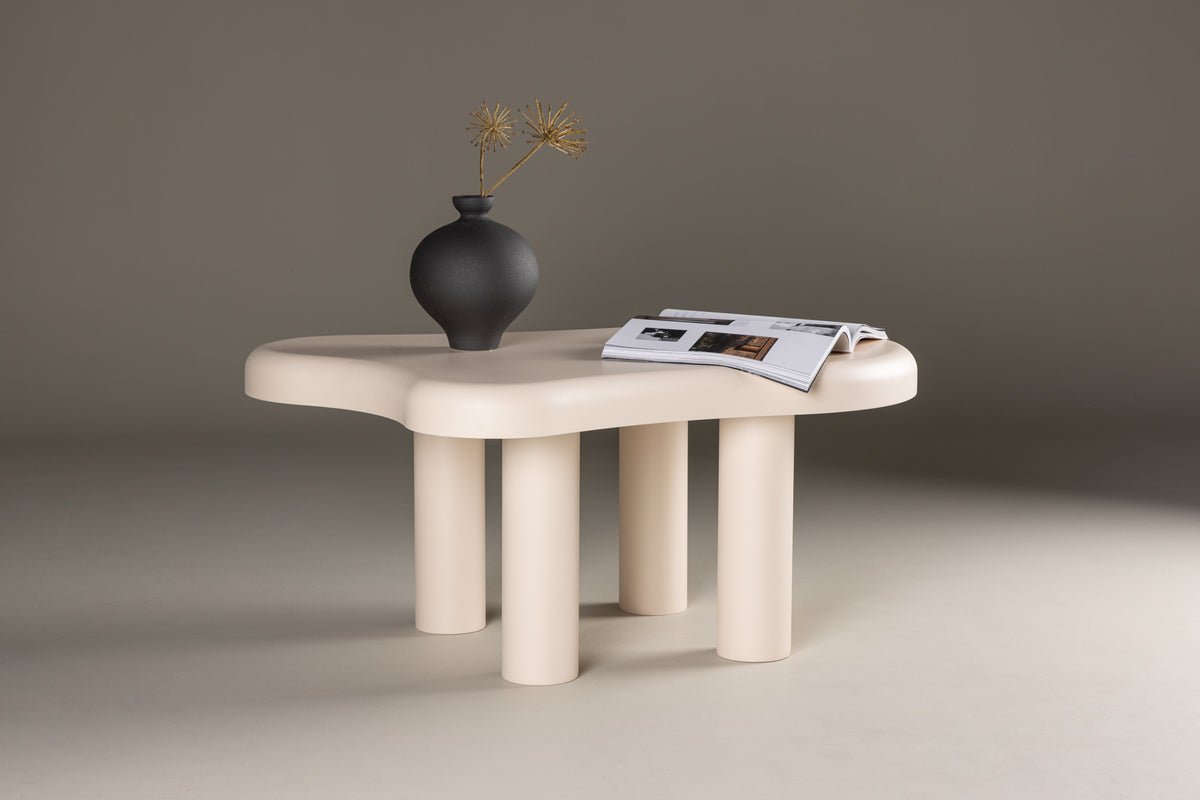 Couchtisch Charlie - in Creme