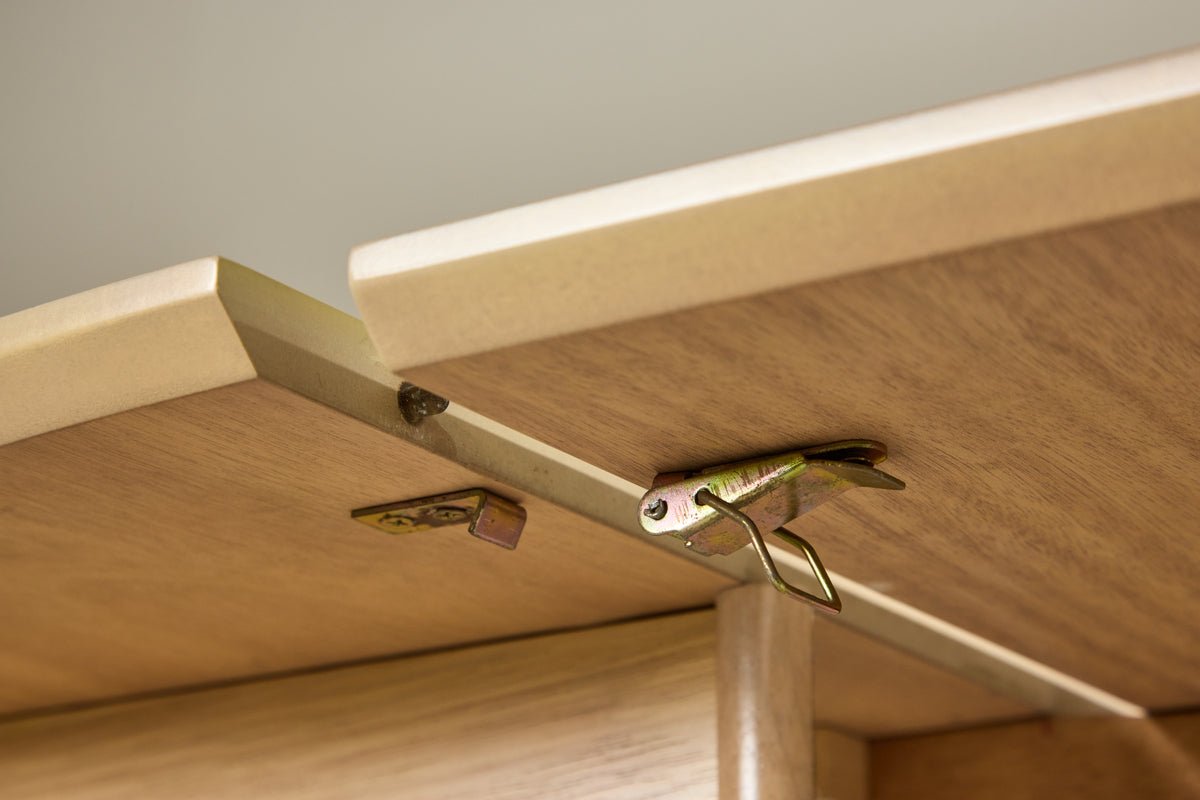 Esstisch Facile - ovaler ausziehbarer Esstisch getüncht