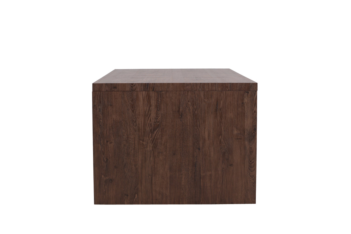 Esstisch Noosa - ein rechteckiger Esstisch in einem sanften Mocca-Ton