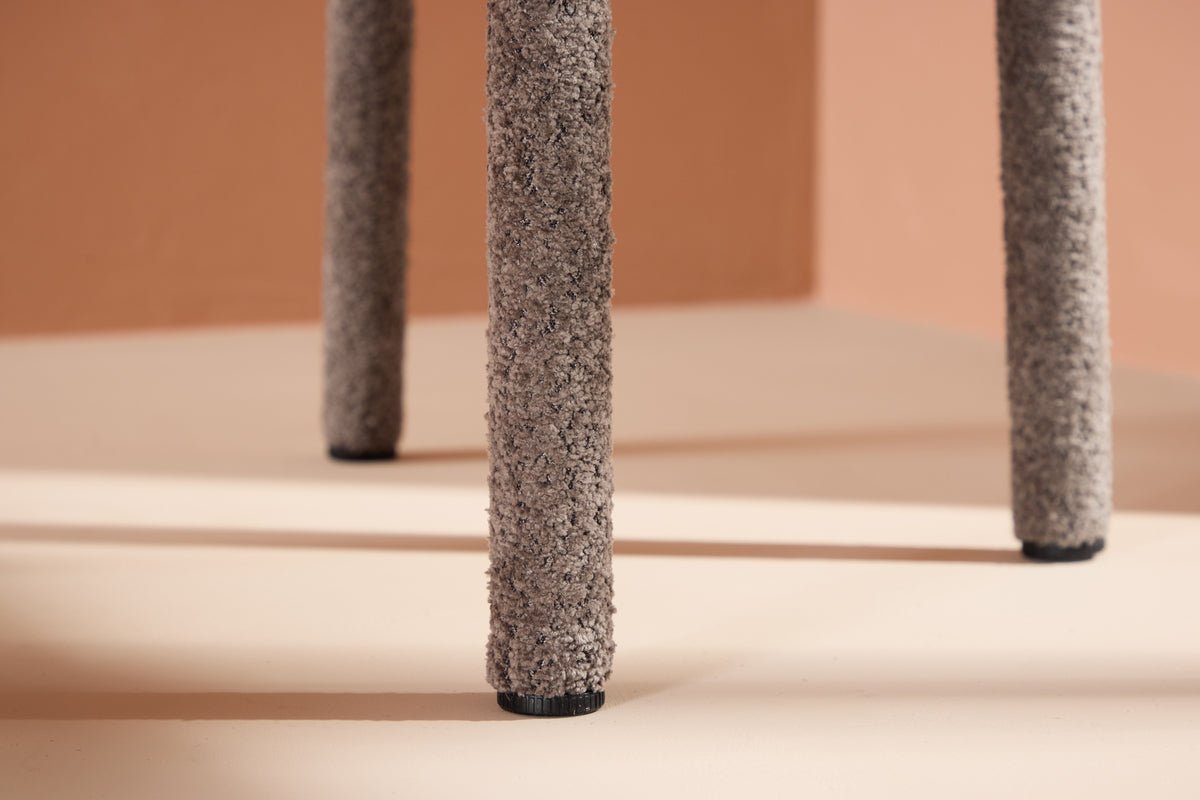 2er Set - Stuhl Marie mit Bouclé-Bezug