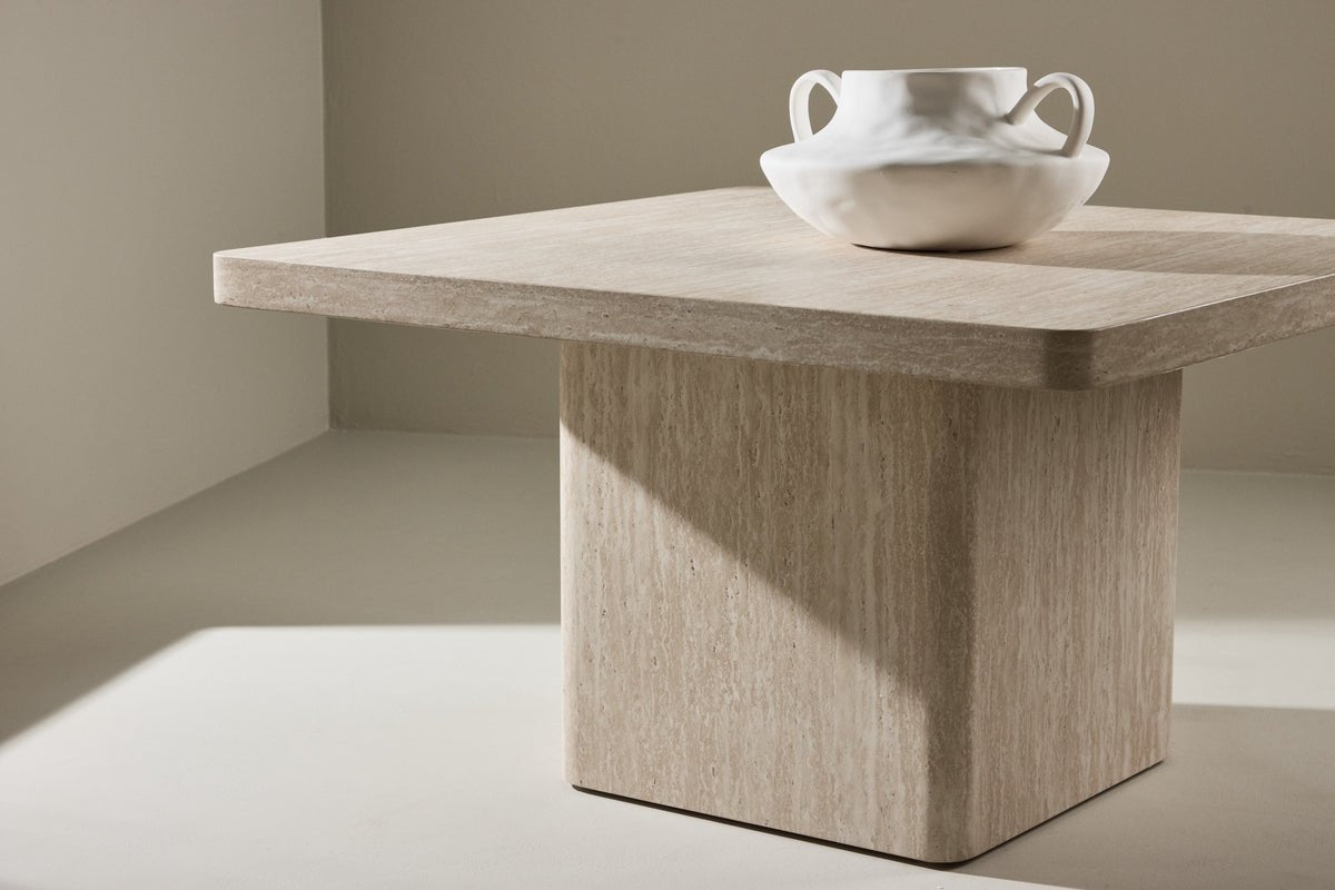 Couchtisch Nemo Big - mit beigem Muster