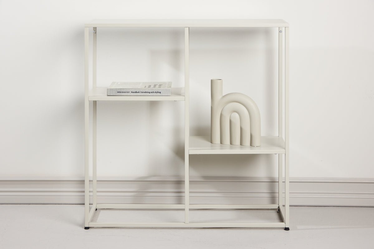 Beistelltisch Lenny – in sanftem Beigeton