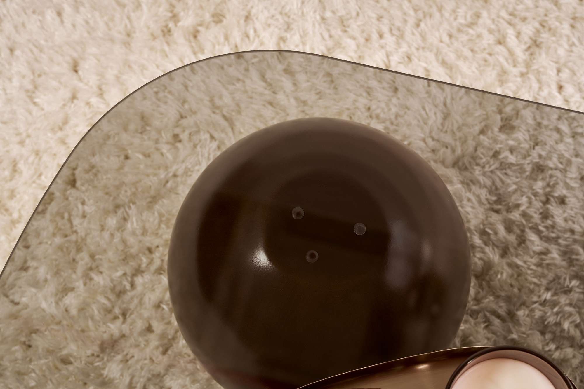 Couchtisch Ravento - gehärtete Tischglasplatte mit abgerundeten Ecken