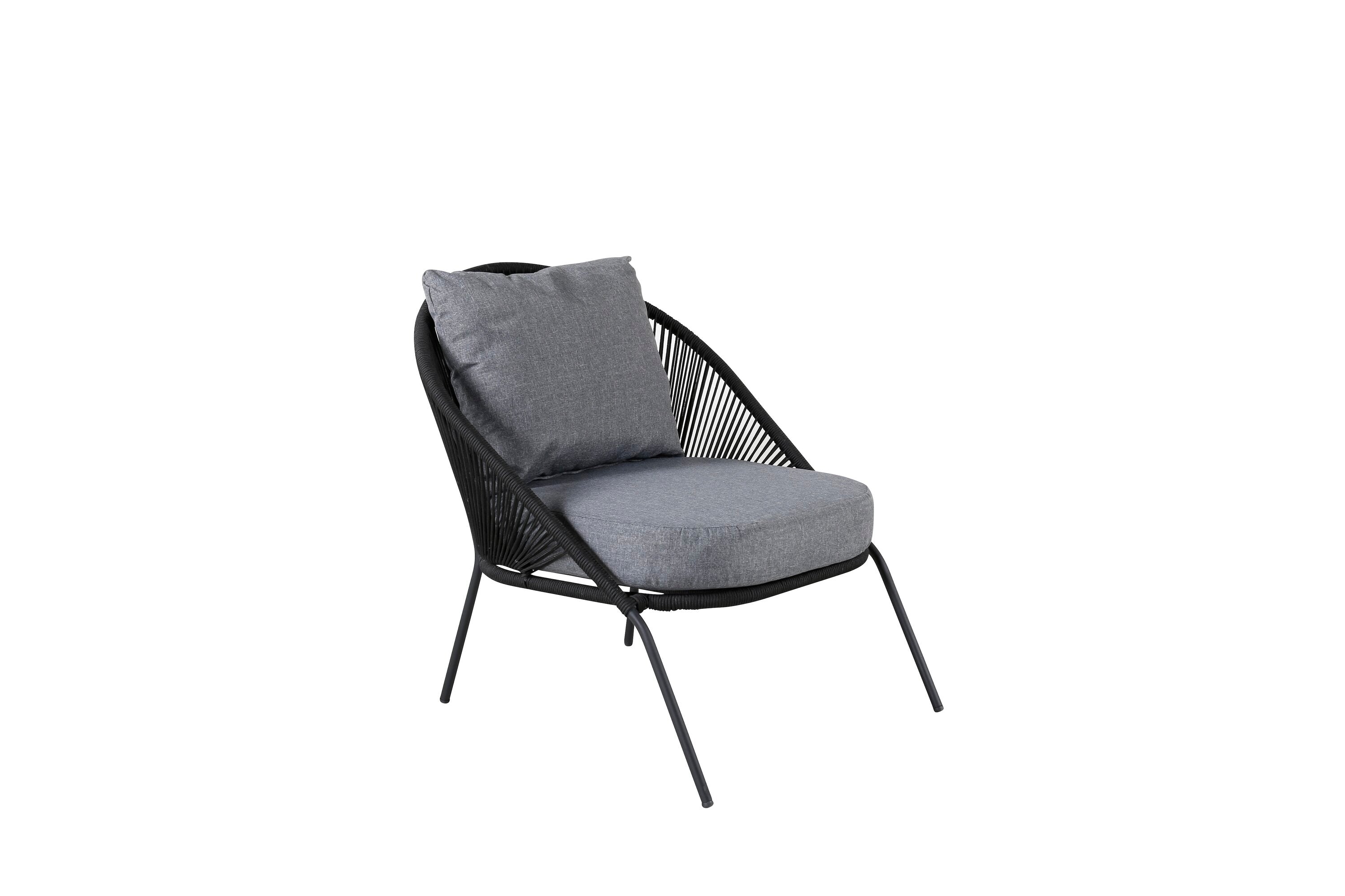 2er Set - Gartenstuhl Vintera aus Metall/Polyester