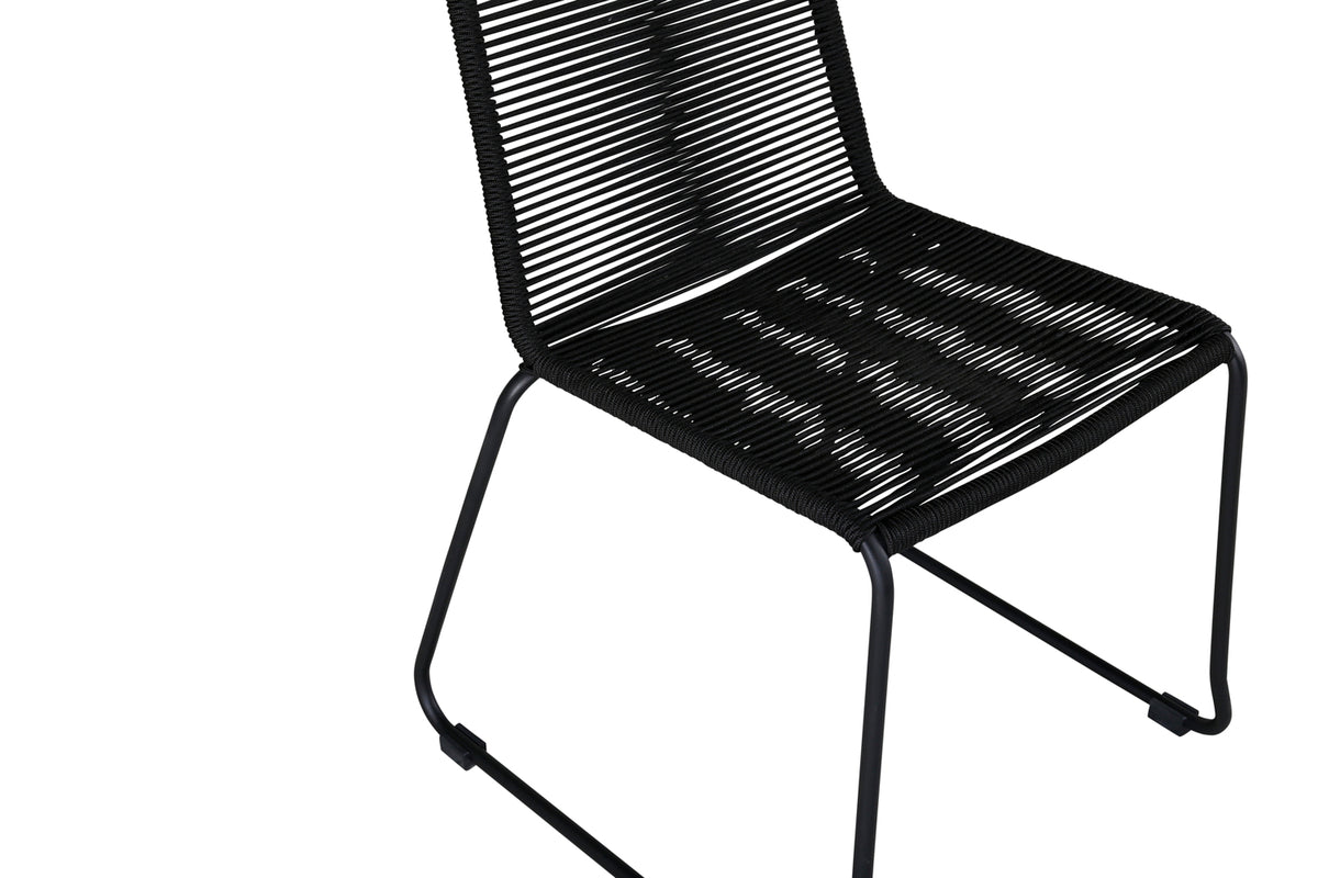 2er Set - Gartenstuhl Lina aus Metall/Polyester