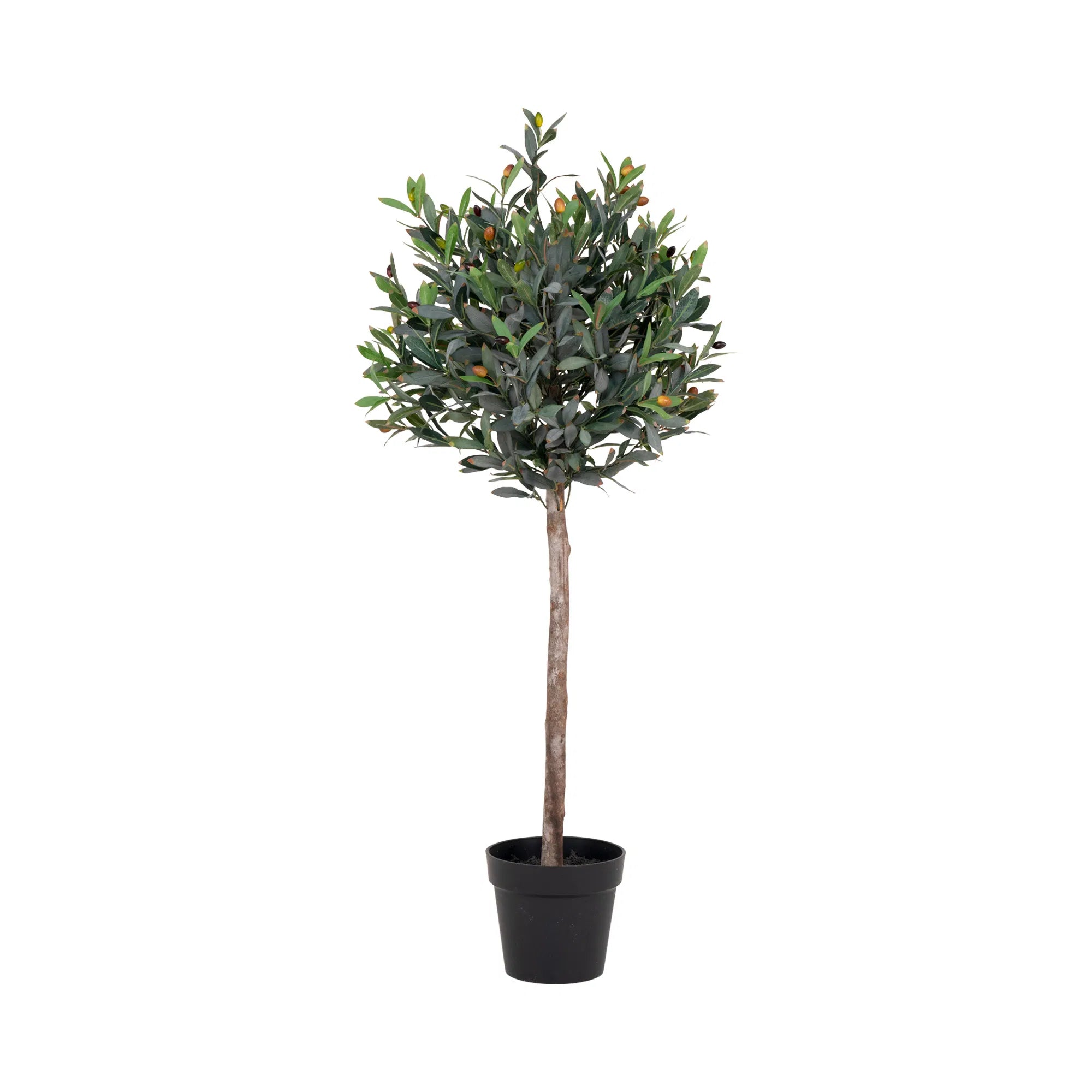 Kunstpflanze Olivenbaum – 120 cm mediterrane Eleganz für innen & außen