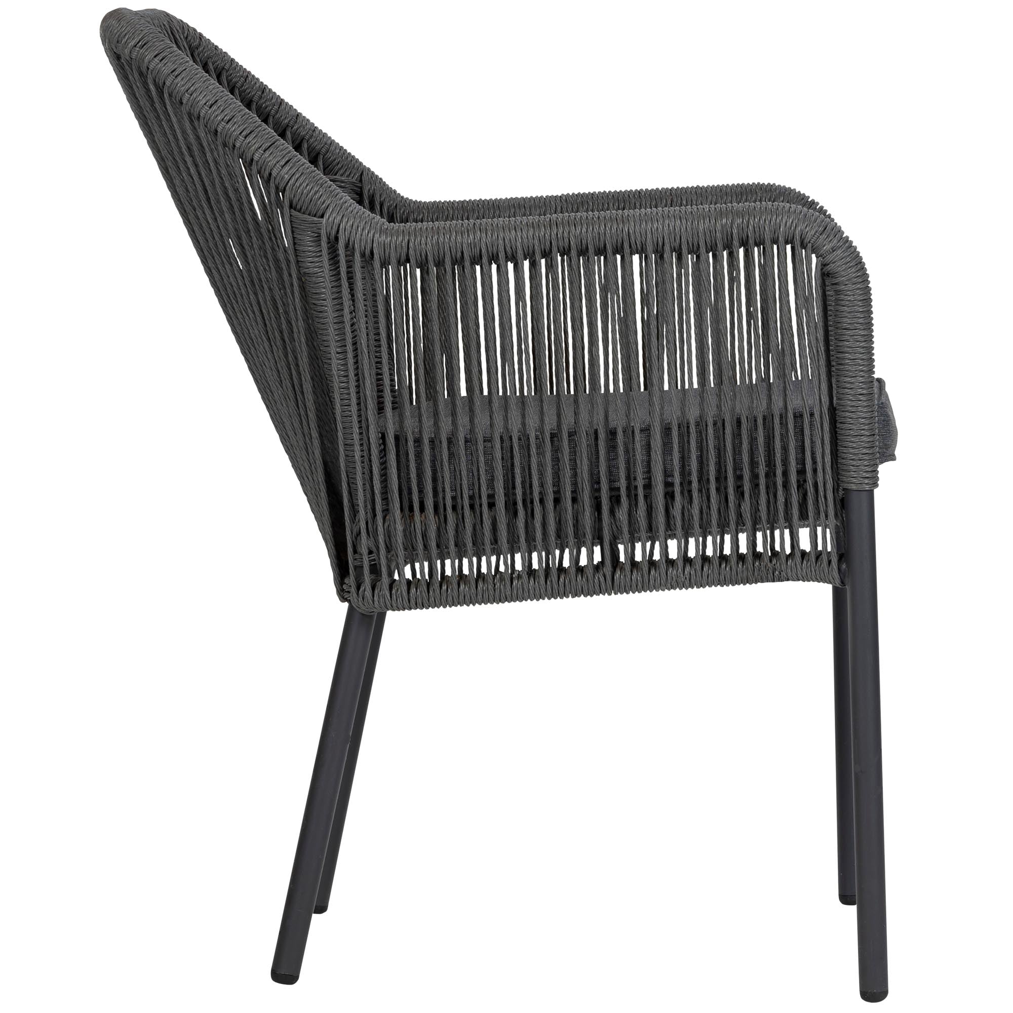 4er Set - Gartenstuhl Leona Rope Design