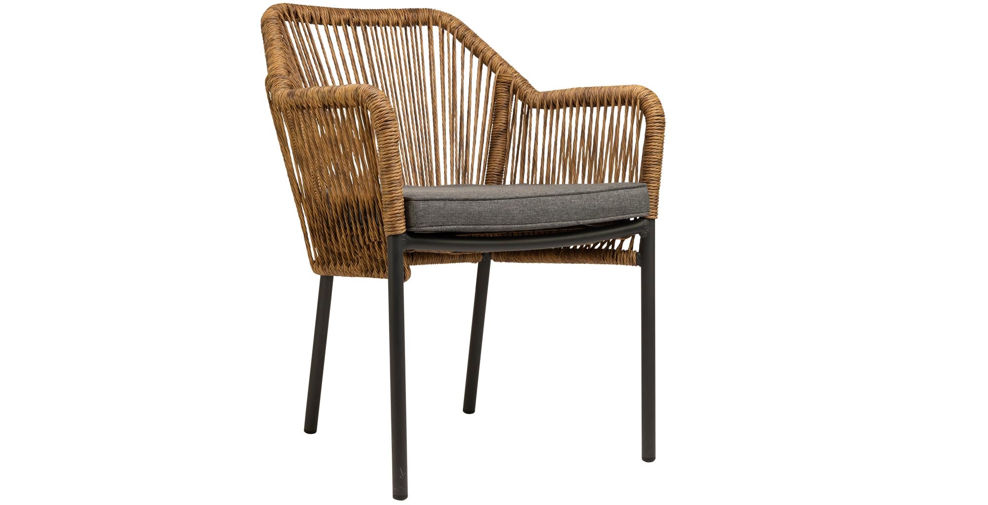 4er Set - Gartenstuhl Leona Rope Design