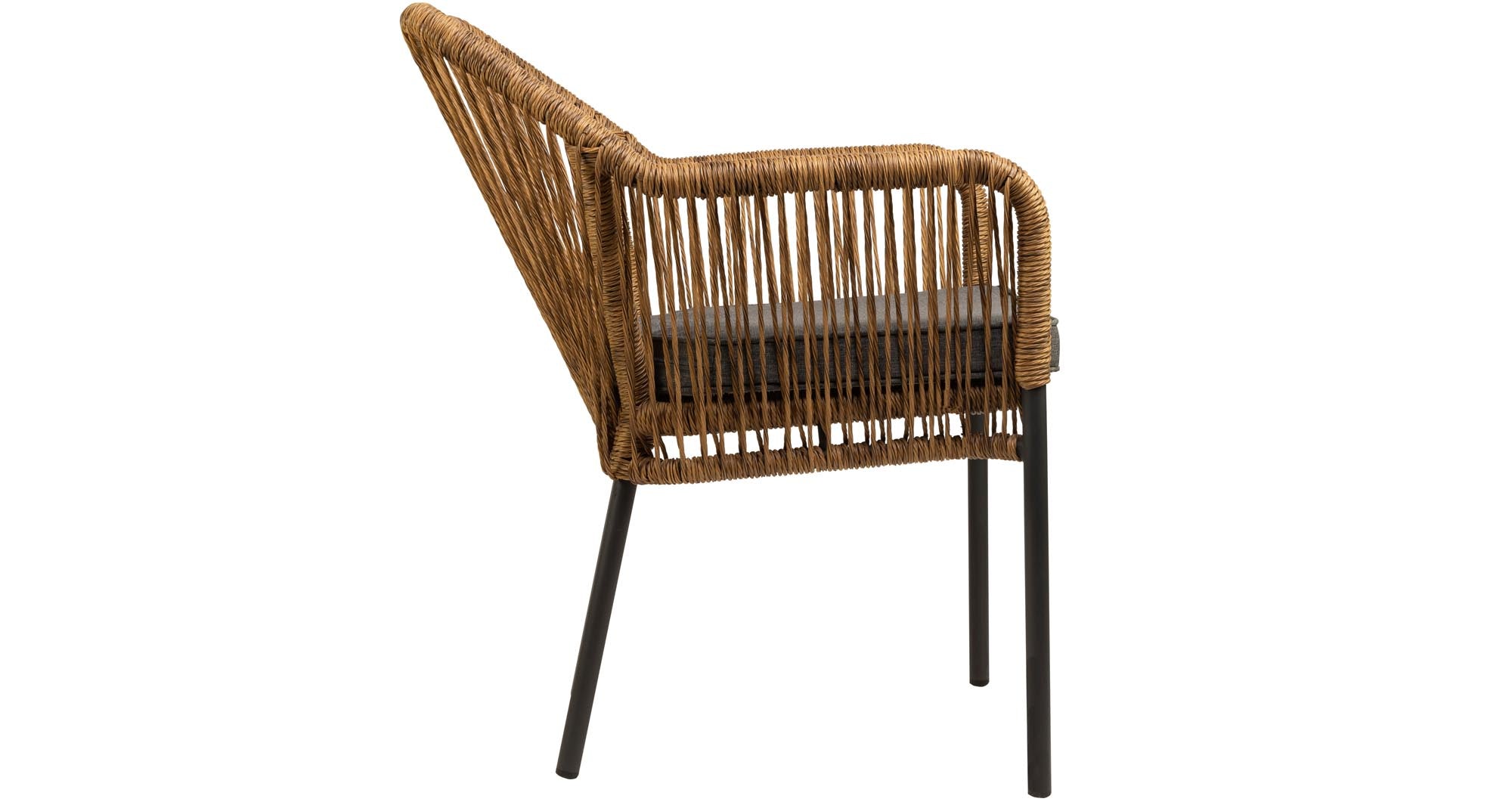 4er Set - Gartenstuhl Leona Rope Design