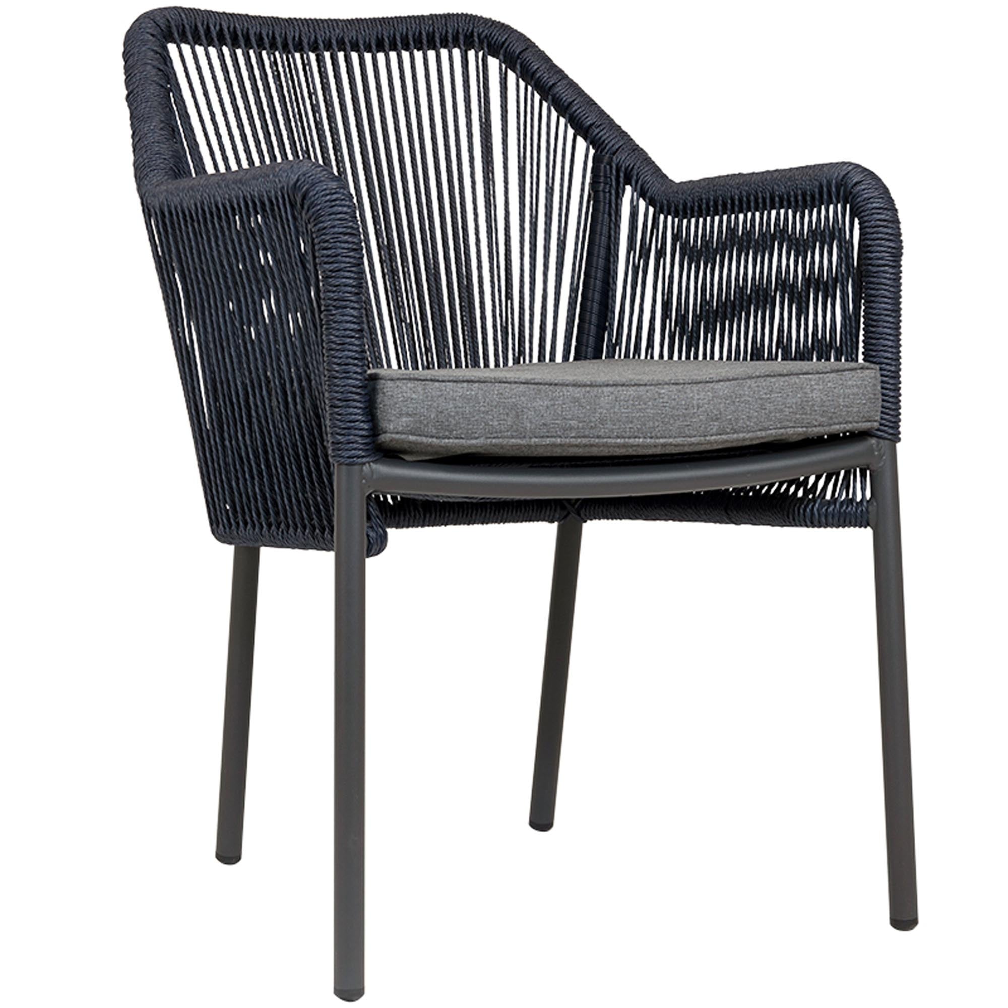 4er Set - Gartenstuhl Leona Rope Design