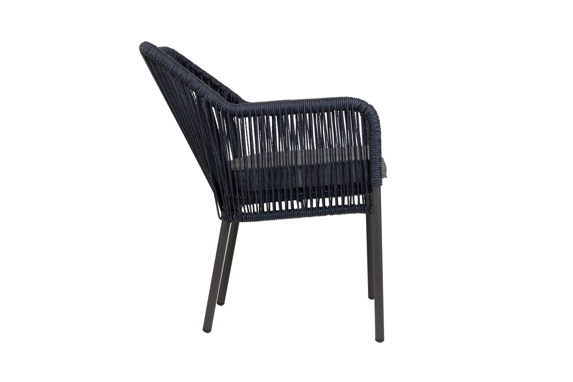 4er Set - Gartenstuhl Leona Rope Design