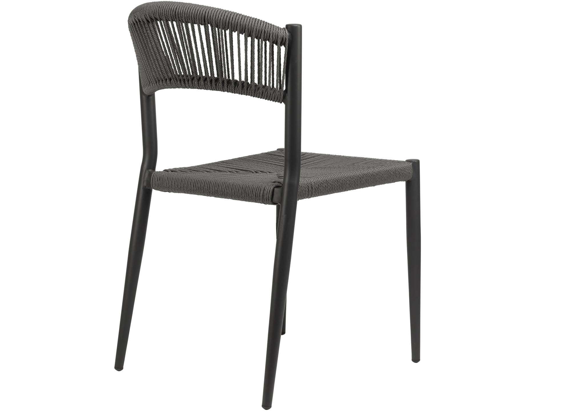 4er Set - Gartenstuhl Kira ohne Armlehne Rope Design