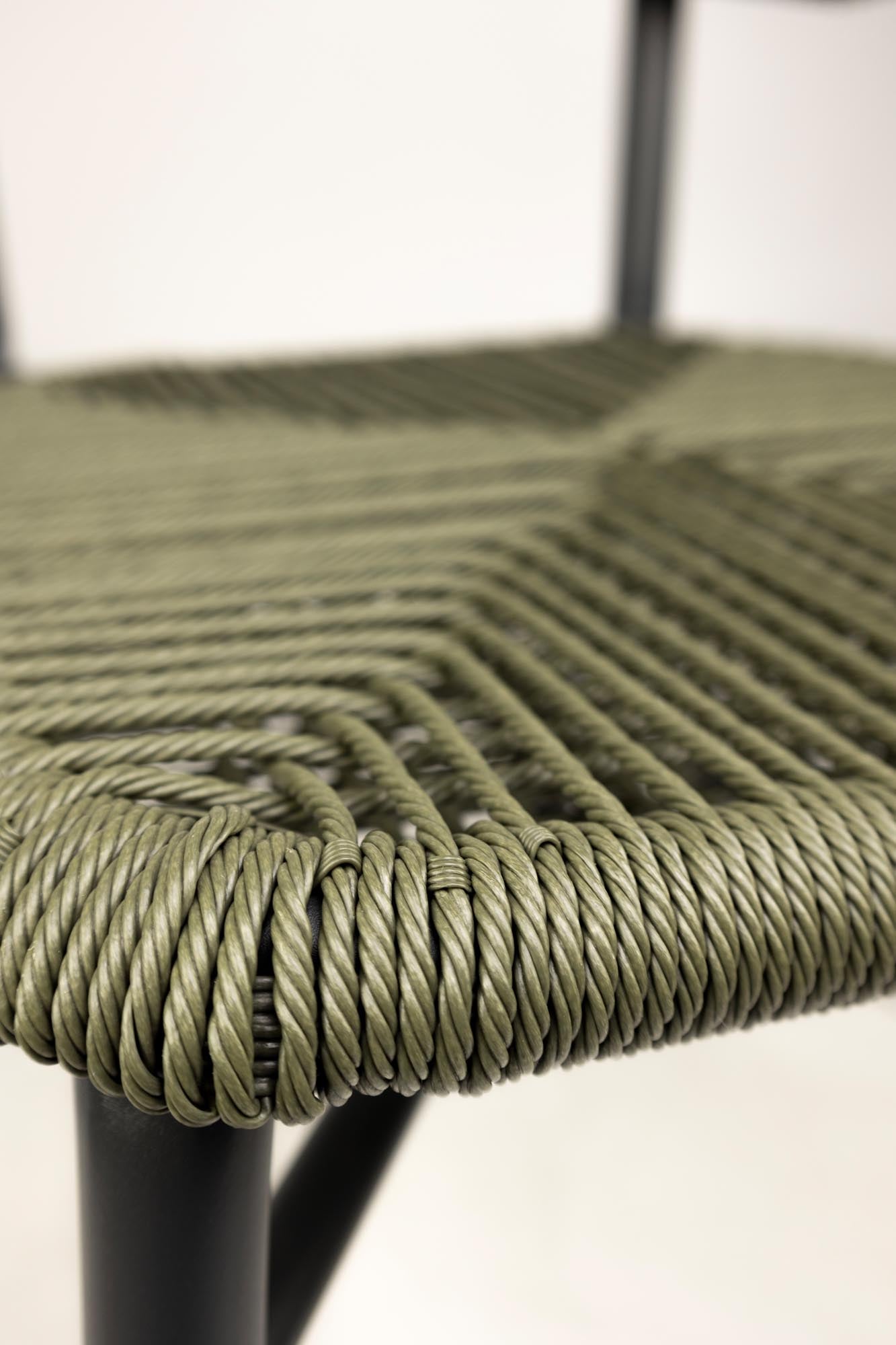 4er Set - Gartenstuhl Noura Rope Design