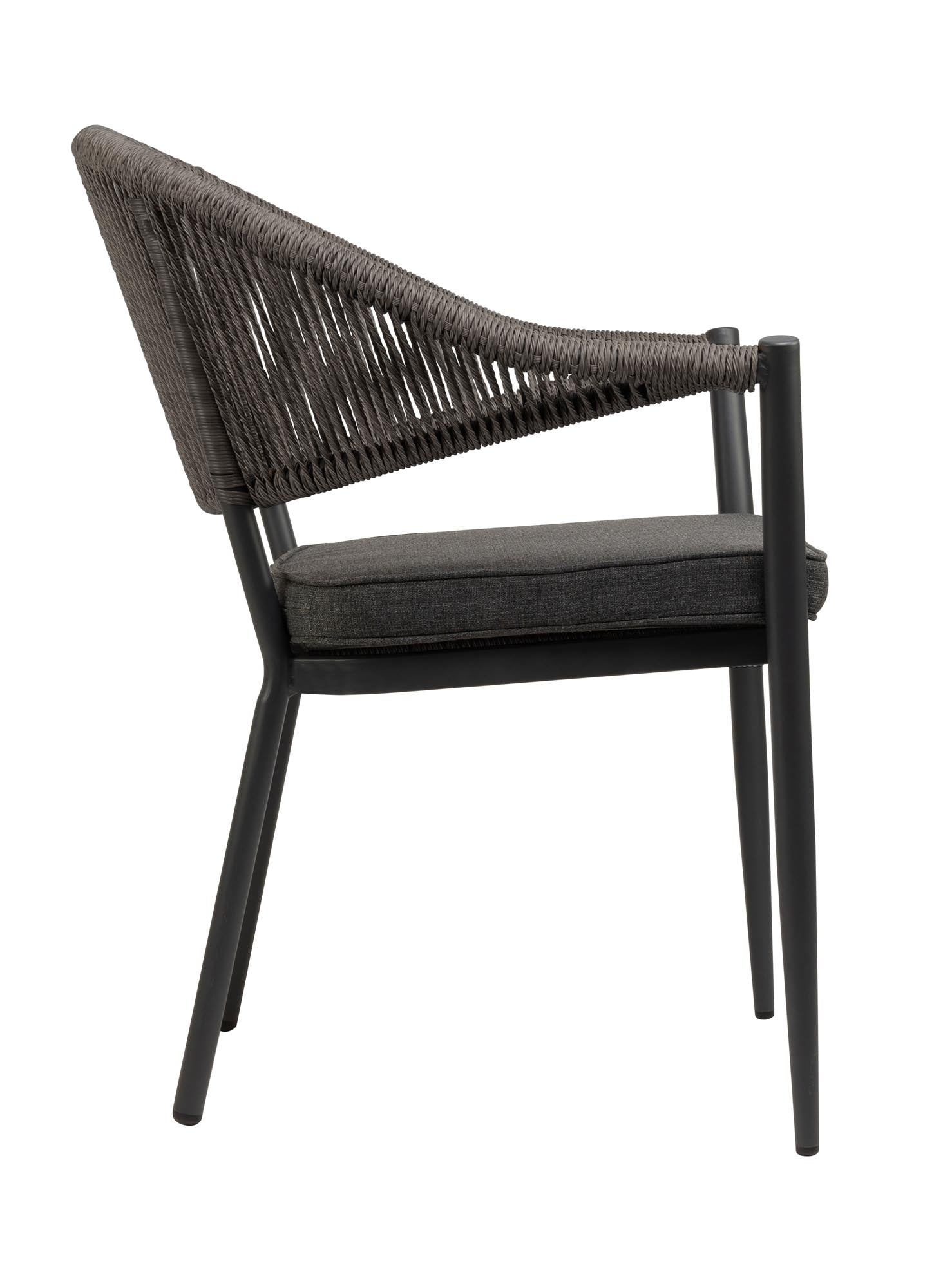 4er Set - Gartenstuhl Colien Rope Design